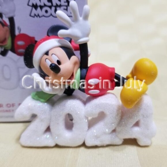 Hallmark 2024 A Year of Disney Magic Mickey Mouse Christmas Ornament - Picture 1 of 2